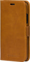 Dbramante1928 iPhone XS Max - Flip cover - Magneetsluiting en ruimte voor pasjes - Cognac