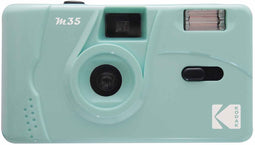 Kodak M35 - Herbruikbare analoge camera - Ingebouwde flitser - Blauw