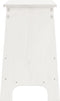 vidaXL - Halbankje - 100x28x45 - cm - massief - grenenhout - wit