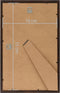 vidaXL - Fotolijsten - 3 - st - voor - tafel - 10x15 - cm - MDF - zwart