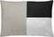 Kussenhoes Bank Decoratie Zwart Wit Beige (50 x 30 cm)