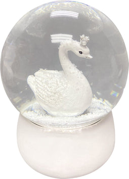 J-Line decoratie Waterbal - polyetheen - wit/zilver