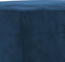 vidaXL - Voetenbank - 60x50x41 - cm - fluweel - blauw