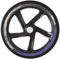 muuwmi aluminium step - kickstep - 205 mm - ABEC 7 - GS-gekeurd - hoogte verstelbaar - blauw