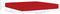 vidaXL - Palletkussen - pallet - oxford - stof - rood