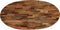 vidaXL - Salontafel - ovaal - 120x60x30 - cm - massief - gerecycled - teakhout