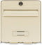 Brievenbus Burg-Wachter 36,5 x 28 x 31 cm Beige Gegalvaniseerd staal