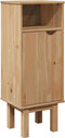 vidaXL - Badkamerwandkast - OTTA - 35x30x55 - cm - massief - grenenhout