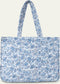 Oilily Sanny - Shopper - Dames - Crossbody - Ritssluiting - Blauw - One Size