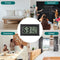 Ease Electronicz - Hygrometer - Temperatuur en Luchtvochtigheid - Digitaal - Incl. Batterijen (2 stuks)