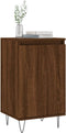 vidaXL - Dressoir - 40x35x70 - cm - bewerkt - hout - bruin - eikenkleur