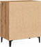 vidaXL - Dressoir - 60x35x70 - cm - bewerkt - hout - artisanaal - eikenkleur