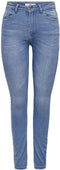 JDY JDYNEWNIKKI LIFE - Dames Jeans - High waist - Lichtblauw - Maat XS X L30