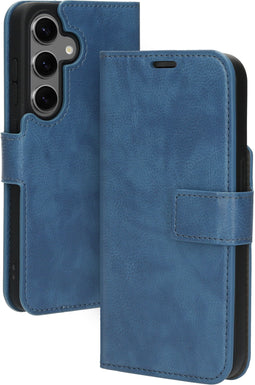 Mobiparts Galaxy S24 - Classic Wallet Case - Ruimte voor pasjes - Blauw