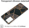 imoshion Hoesje Geschikt voor Motorola Moto G54 Hoesje Siliconen - imoshion Design hoesje - Meerkleurig / Black Graphic