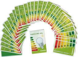 EcoSavers Energielabelspel - Educatief spel / kaartspel voor kinderen met de thema's Energie - Duurzaamheid - Recycling