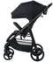 Titaniumbaby Elite XL - Buggy - Verstelbare rugleuning en voetensteun - Zwart