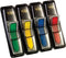 Post-it® Index Pijltjes, Standaard Set, Rood, Blauw, Geel, Groen, 12 x 43 mm, 24 Tabs/Kleur/Dispenser