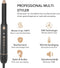 BLANC SQUARE Airstyler - Multistyler Pro - 8-in-1 Föhnborstel en Krulborstel - Inclusief Diffuser en Opbergcase - Zwart/goud