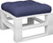vidaXL - Palletkussen - 60x61,5x10 - cm - stof - marineblauw