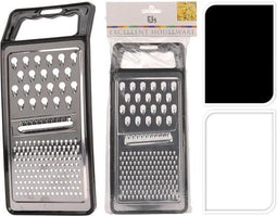 RVS keuken rasp / handrasp zwart 24 cm - Citroenrasp - Raspschaaf - Raspen van roestvrijstaal