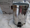 RVS vuilnisbak/pedaalemmer 5 liter 27 cm - Kleine prullenbakken