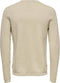 ONLY & SONS ONSPANTER 12 STRUC CREW KNIT NOOS - Heren Trui - Gebreid - Maat S