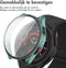 imoshion Screenprotector - Geschikt voor Samsung Galaxy Watch 5 44mm - Full Cover Hard Case / Beschermend Hoesje - Donkergroen