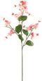 PTMD Garden Flower Clerodendrum Kunsttak - 40 x 29 x 82 cm - Roze