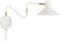 BALIEM - Wandlamp - Wit - Metaal