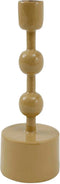 PTMD Marlijn Ronde Kandelaar - H22 x Ø7,5 cm - Ijzer - Crème