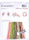 Thea Gouverneur - Borduurpakket met telpatroon - 2030 - Voorgesorteerde DMC Garens - Roos Redoute - Linnen - 26 cm x 38 cm - DIY Kit