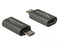 Delock 65927 - USB Micro-B naar USB-C Adapter - 480 Mbps - Grijs