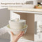 JUST PERFECTO JL-999 - 11-delige pannenset - Afneembare handgrepen - Beige (11 stuks)