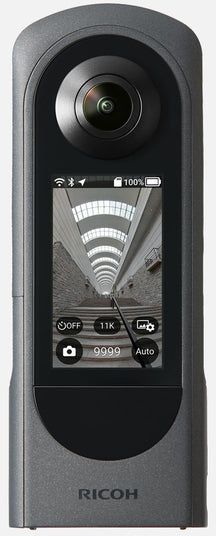 Ricoh Theta X (2023) - 360° Sferische Camera - 48MP Resolutie - Grijs Zwart