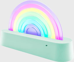 Lalarma Nachtlampje Dancing Rainbow - 18x11x4cm - Mint