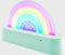 Lalarma Nachtlampje Dancing Rainbow - 18x11x4cm - Mint