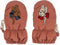 Konges Sløjd Juno babywanten - Canyon rose - Want - Babywanten zonder duim - Maat 6-9 maanden