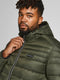 JACK&JONES PLUS SIZE JJEACE PUFFER HOOD PS - Heren Jas - Met capuchon - Maat EU3XL US1XL