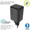 Muvit WCEU66-45-C2 - Oplader - Snellader 45 W - Zilverkleurig