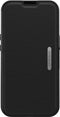 Otterbox Strada Series - Flip Cover - Echt leer - Zwart - iPhone 13 Pro (6.1