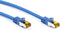 Wentronic 91601 - Cat 7 STP-kabel - RJ45 - 2 m - Blauw