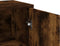 vidaXL - Dressoir - 60x31x84 - cm - bewerkt - hout - gerookt - eikenkleurig
