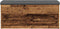 vidaXL - Opbergbankje - 102x42x45 - cm - bewerkt - hout - oud - houtkleurig