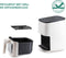 DOMO DO541FR - Airfryer - 3,5 L - 1350 W - PFAS-vrij - Kijkvenster