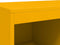 vidaXL - Hoge - kast - 68x39x111,5 - cm - staal - mosterdgeel