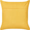 LEEA - Sierkussen set van 2 - Geel - 45 x 45 cm - Katoen