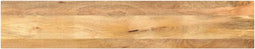 vidaXL - Tafelblad - rechthoekig - 140x40x2,5 - cm - massief - mangohout