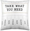 Kussenhoes Naturals MONE 1 Onderdelen 50 x 50 cm