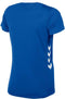 hummel Valencia - Sportshirt Dames - ClimaTec technologie - Royal/White